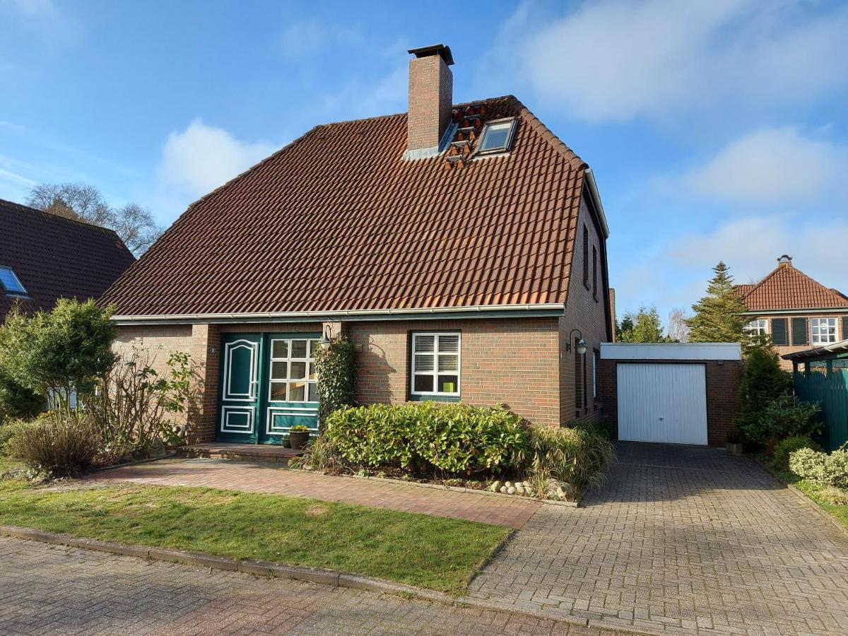 Ferienhaus Blaue Nordseewelle Villa Esens Esterno foto